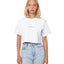 NNL Letter Crop Top White