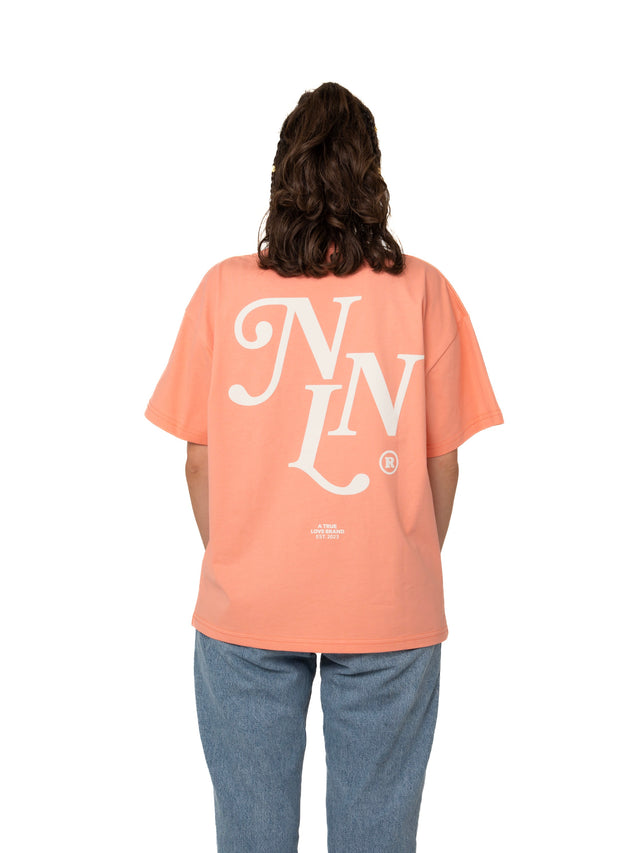 NNL Letter T-Shirt Orange