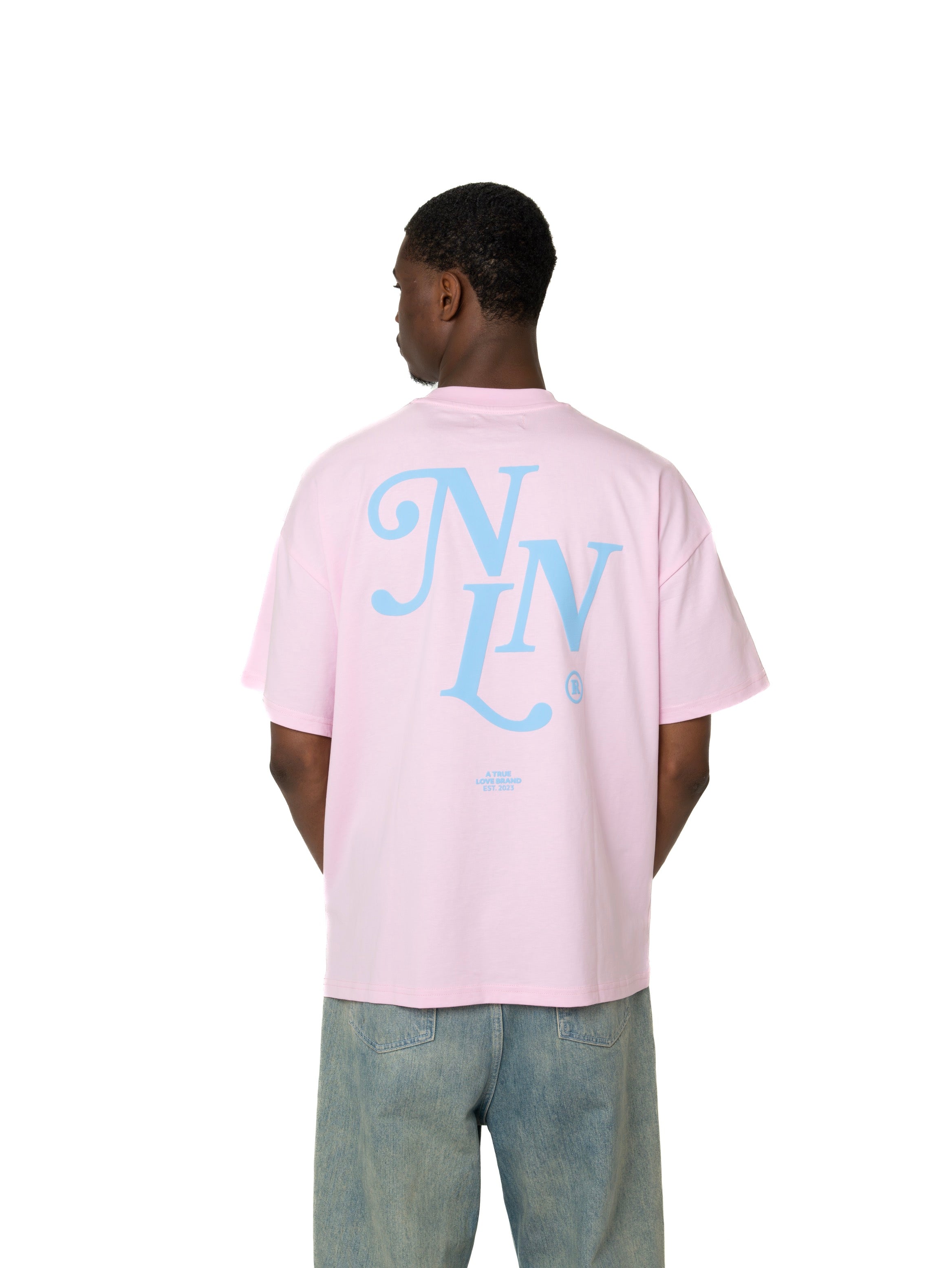 NNL Letter T-Shirt Rose