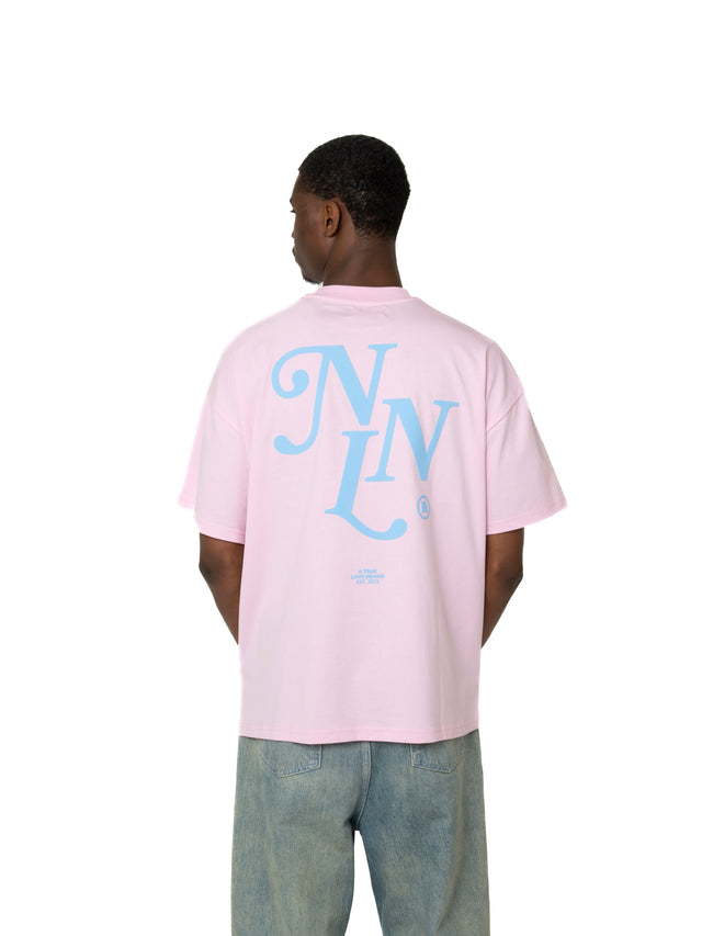 NNL Letter T-Shirt Rose