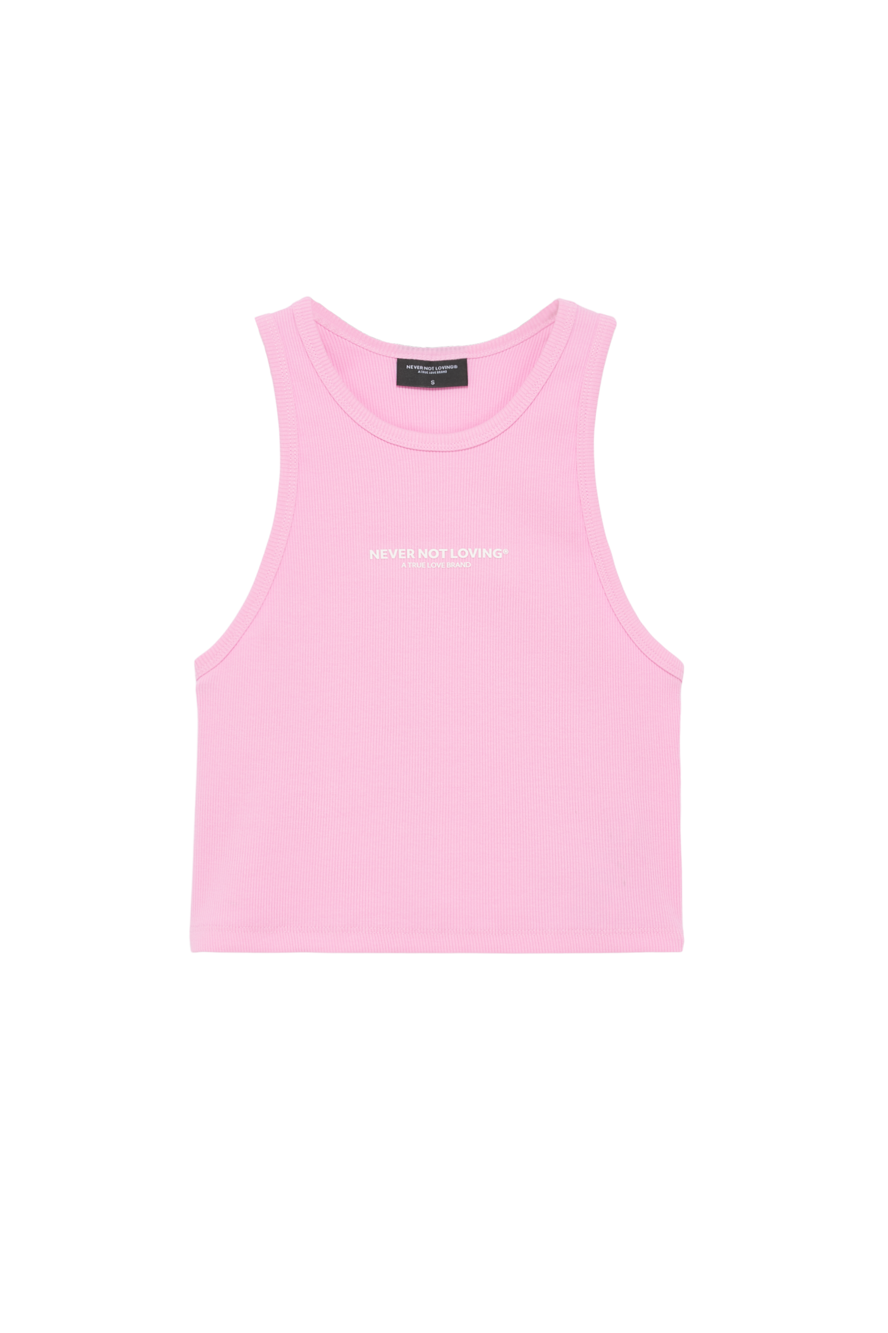 WOMEN'S CROPPED TANK TOP PINK BLOSSOM