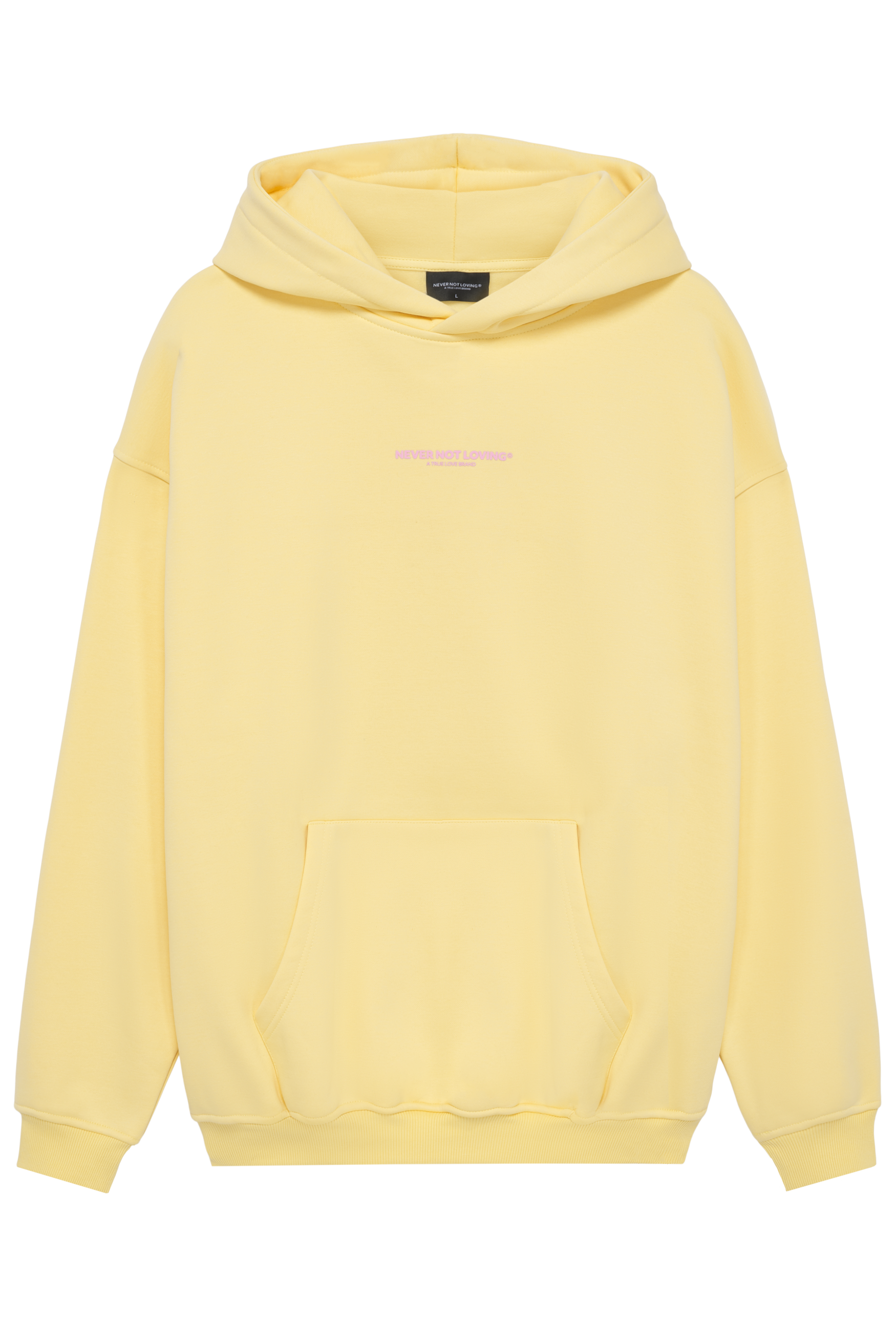 SMILE HOODIE BUZZING YELLOW