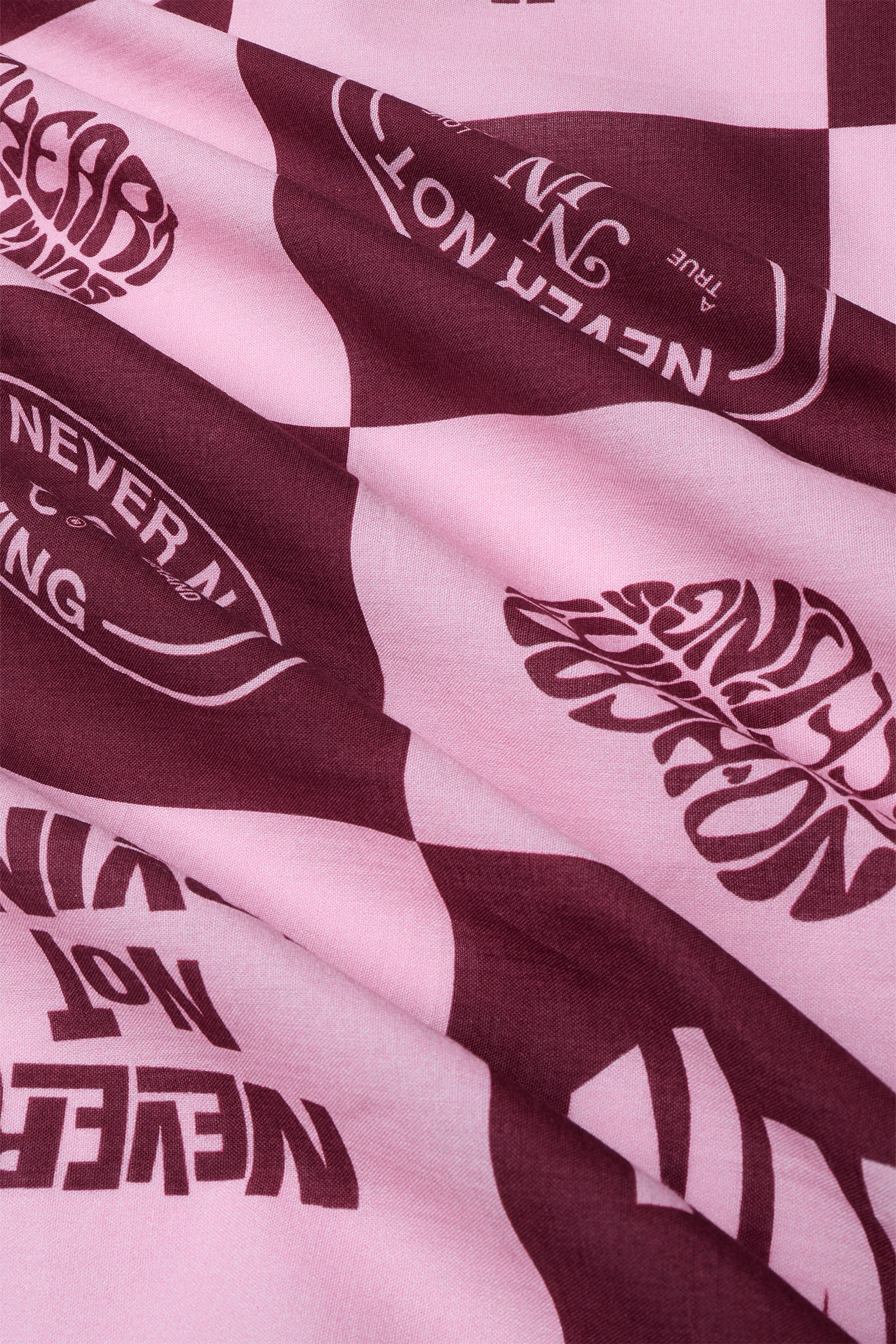 BANDANA BORDEAUX BABY PINK