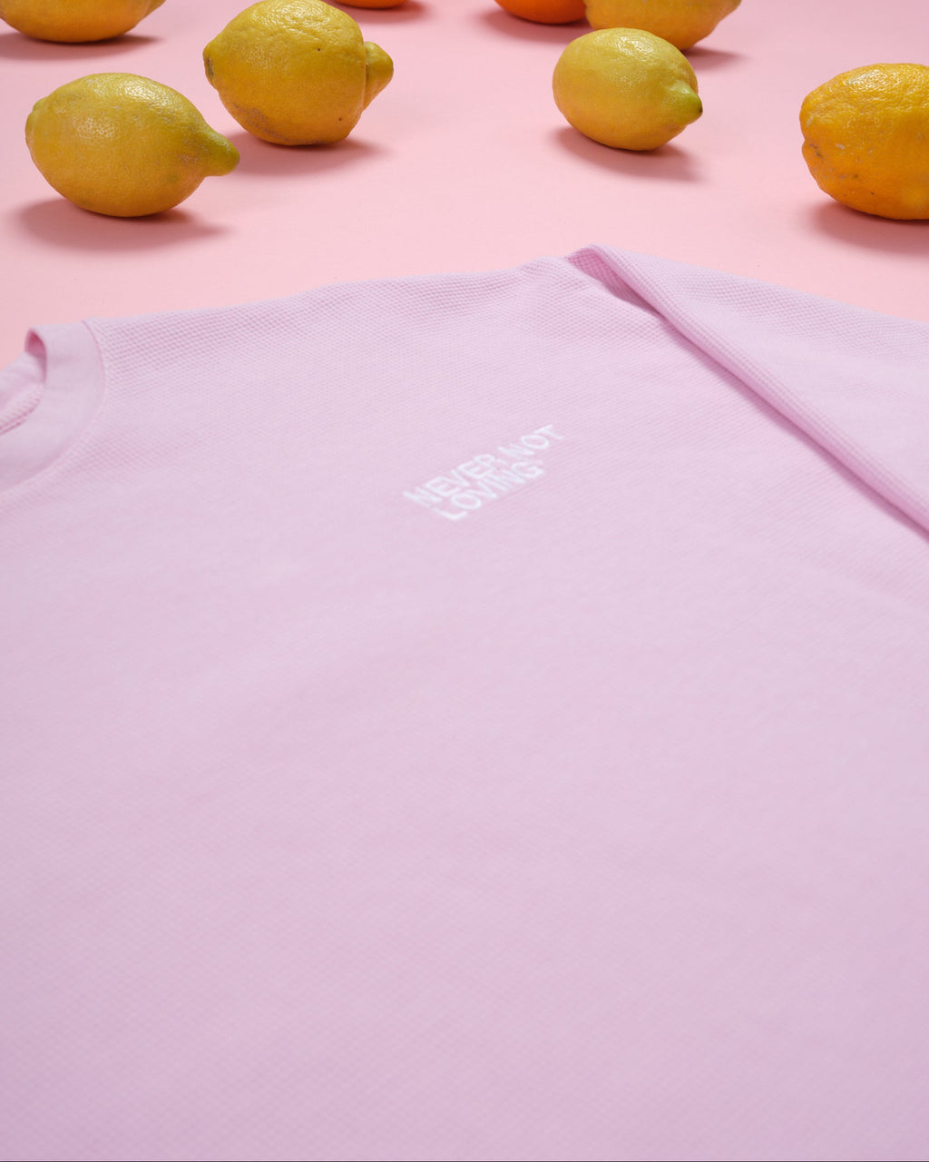 WAFFLE LONGSLEEVE PINK BLOSSOM