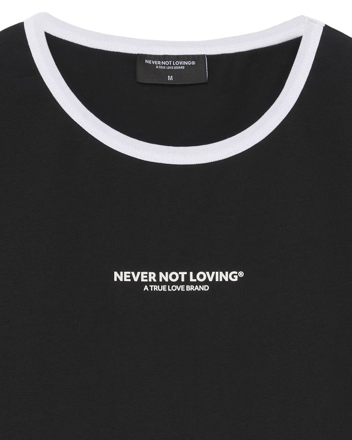 CROPPED T-SHIRT BLACK
