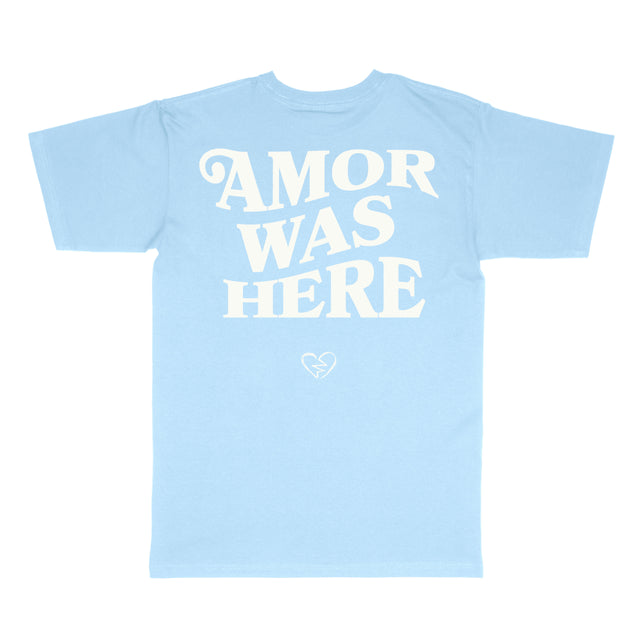 AMOR T-Shirt Blue