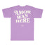 AMOR T-Shirt Purple