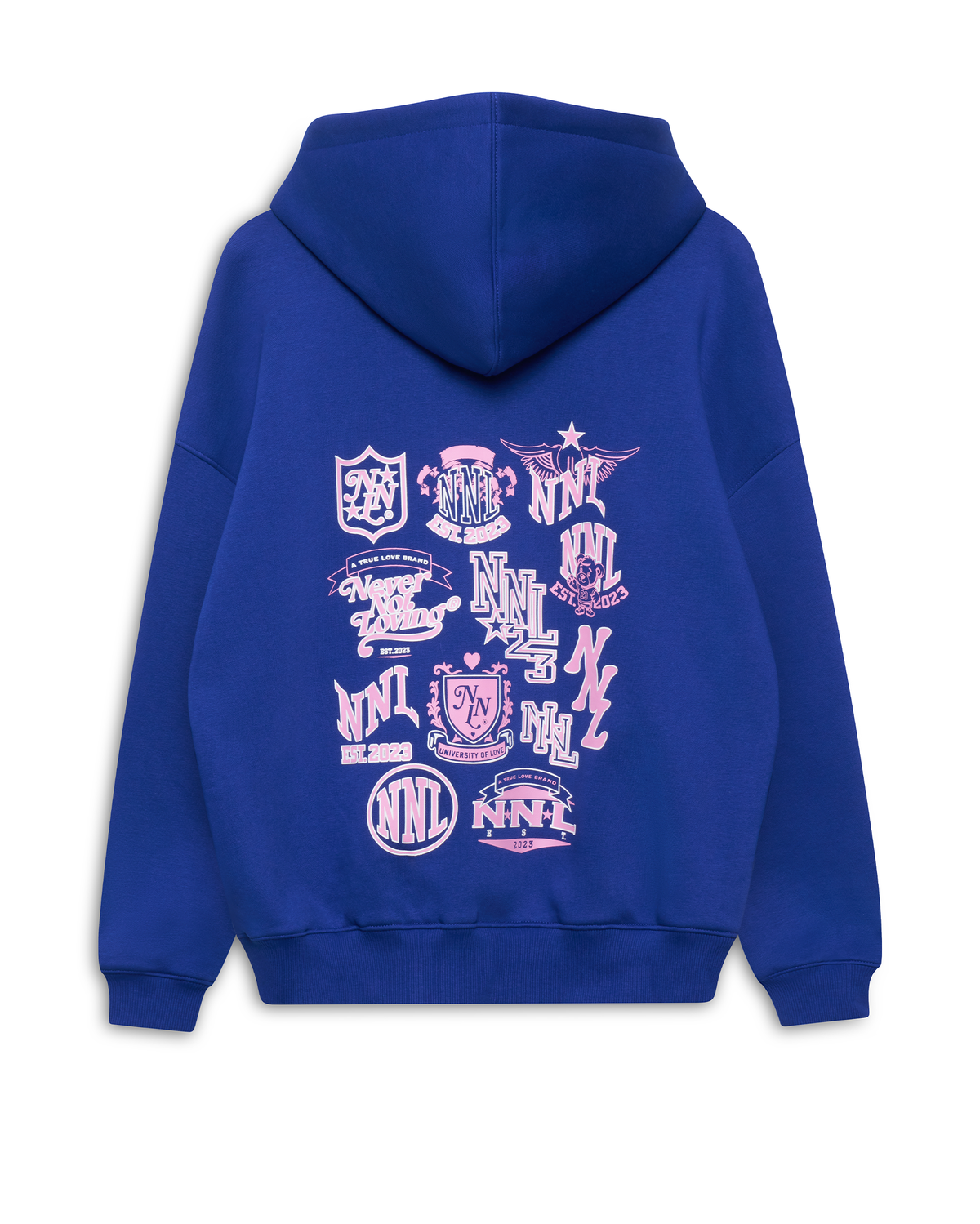 COAT OF ARMS HOODIE BLUE
