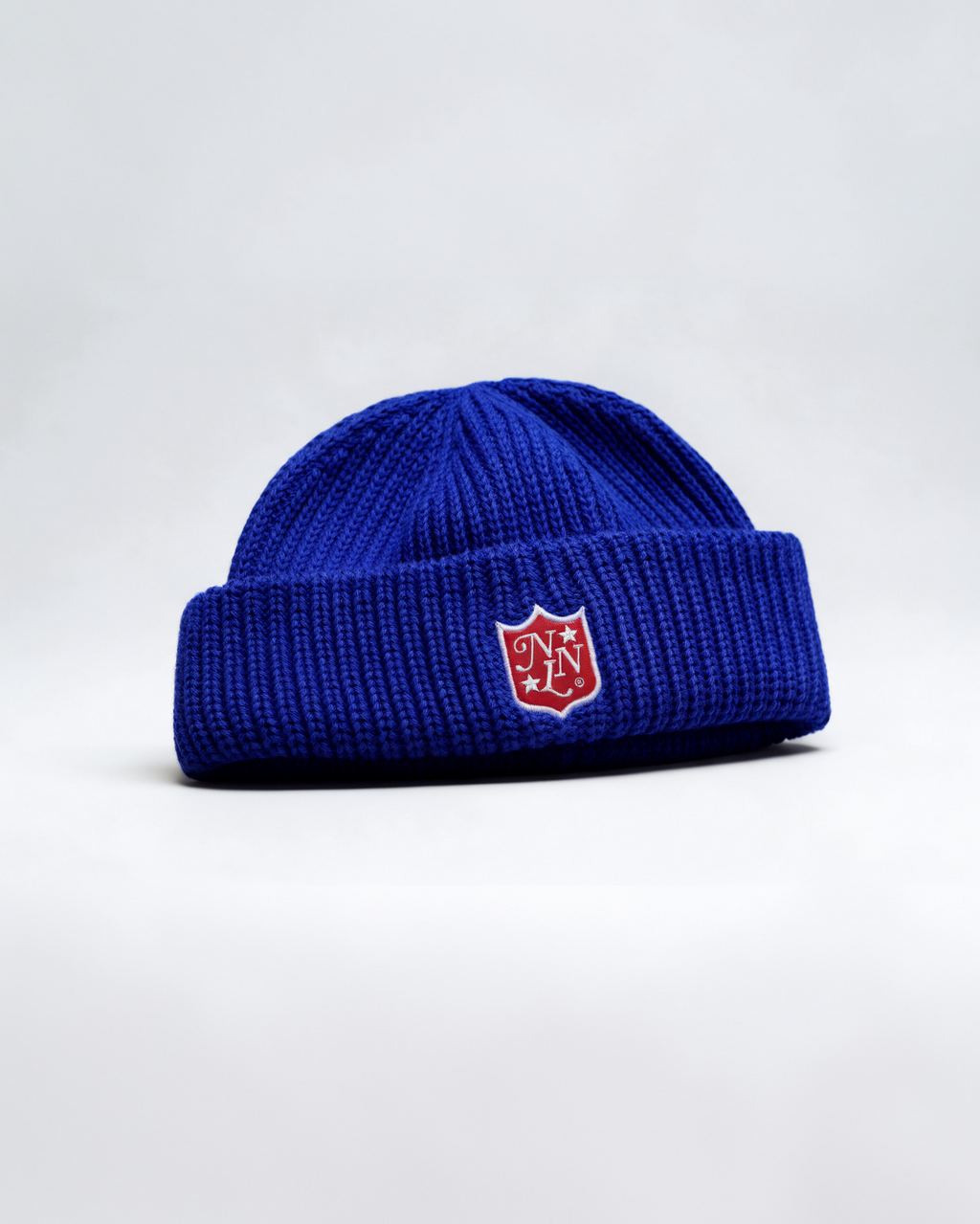 BEANIE NNL PATCH BLUE