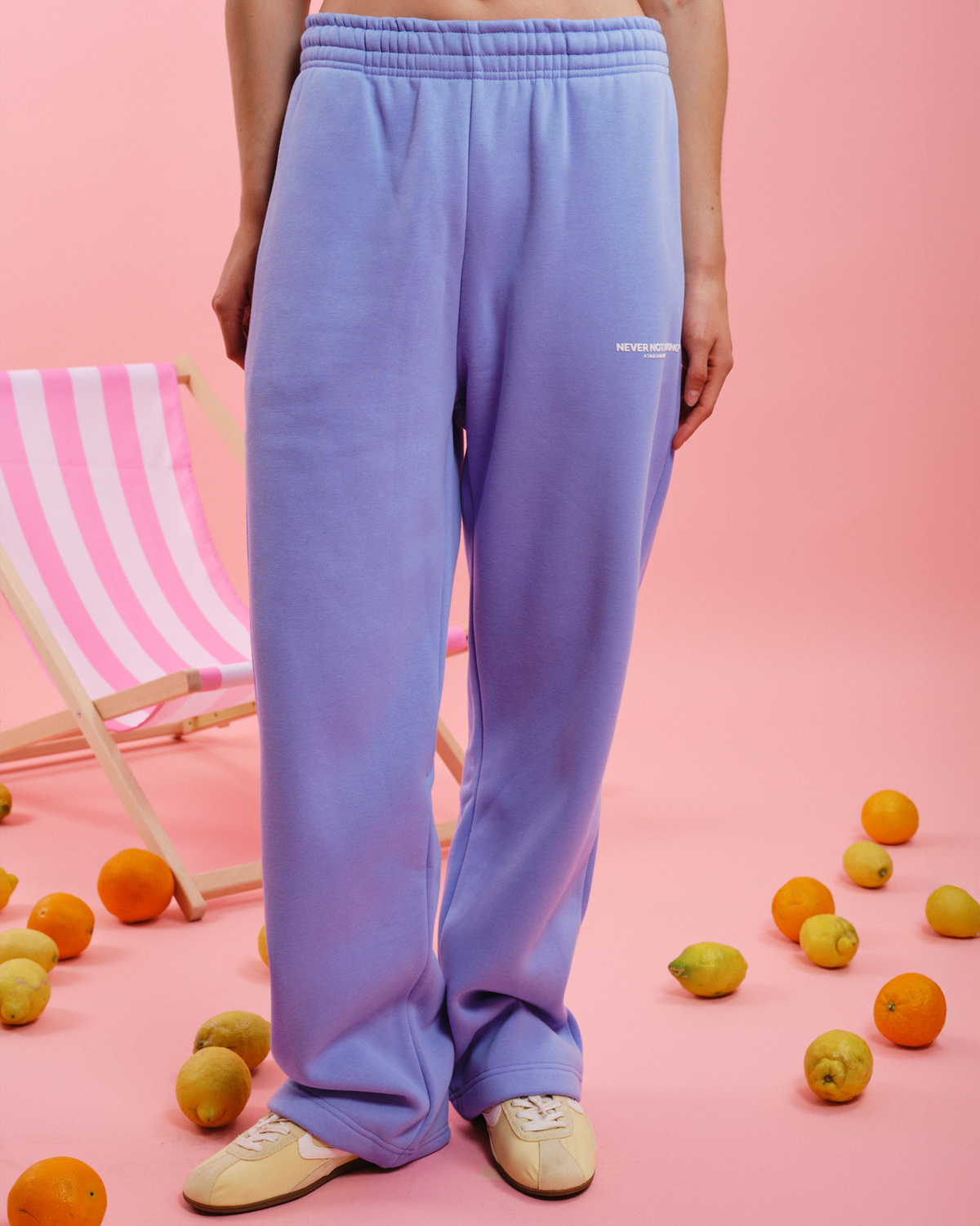 GLINT SWEAT PANTS RIVER BLUE