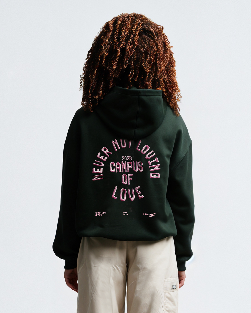 CAMPUS OF LOVE HOODIE GREEN