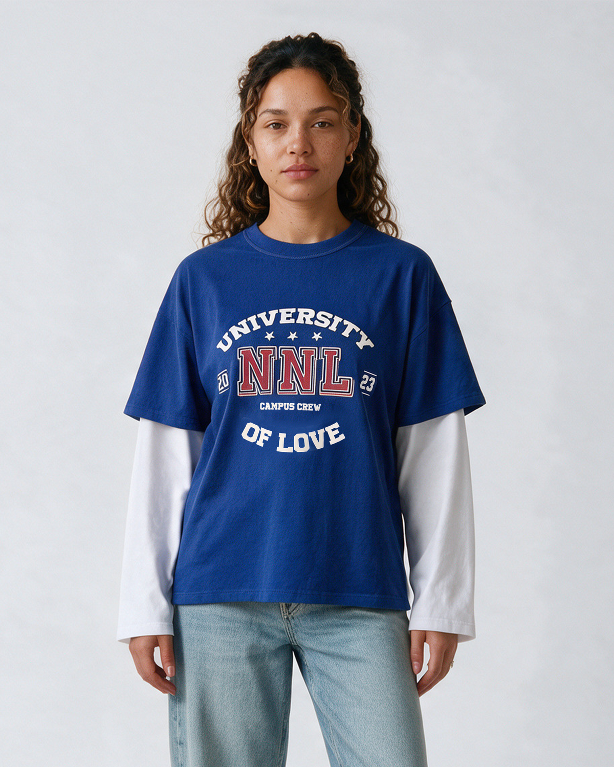 CAMPUS LONGSLEEVE BLUE