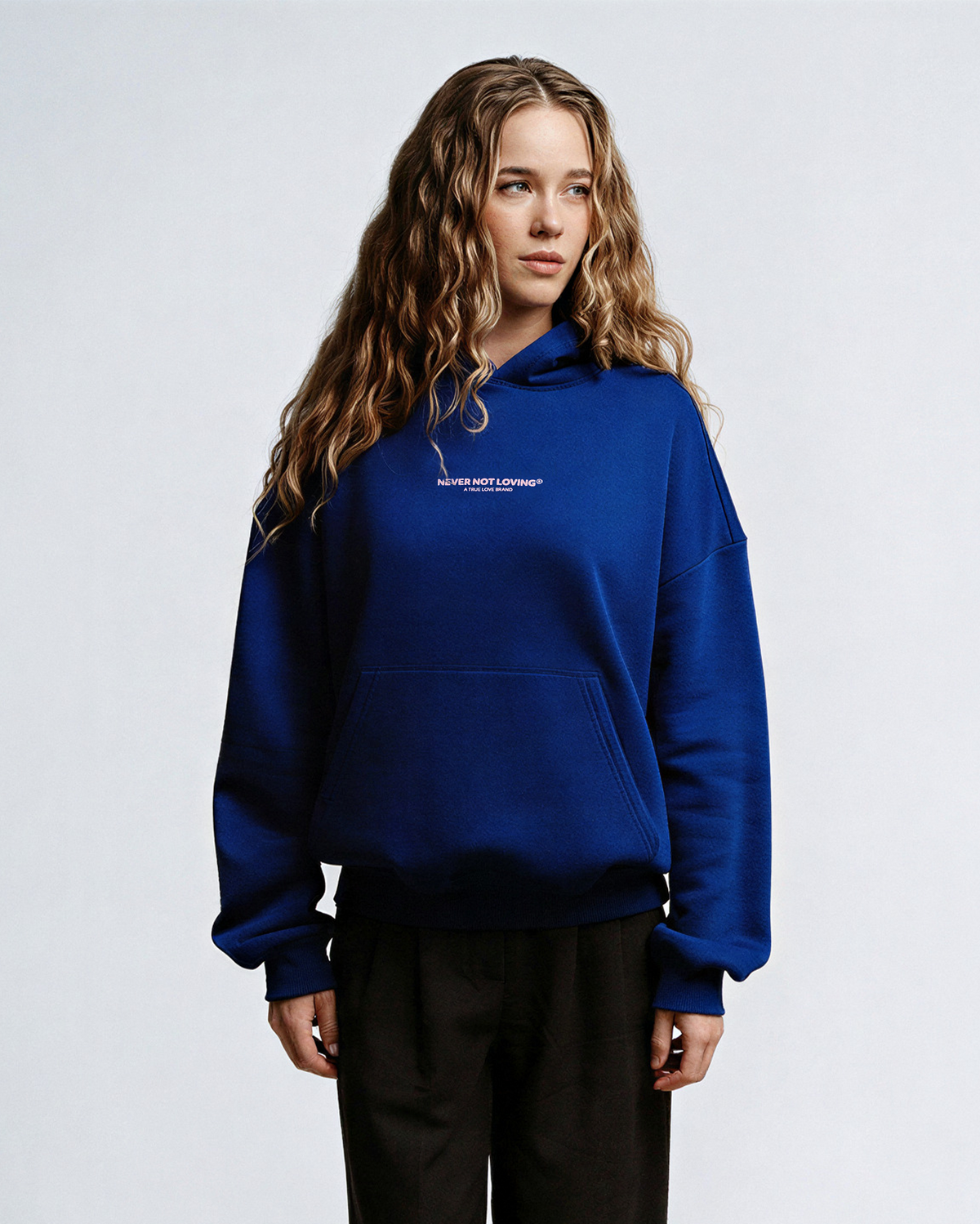 COAT OF ARMS HOODIE BLUE