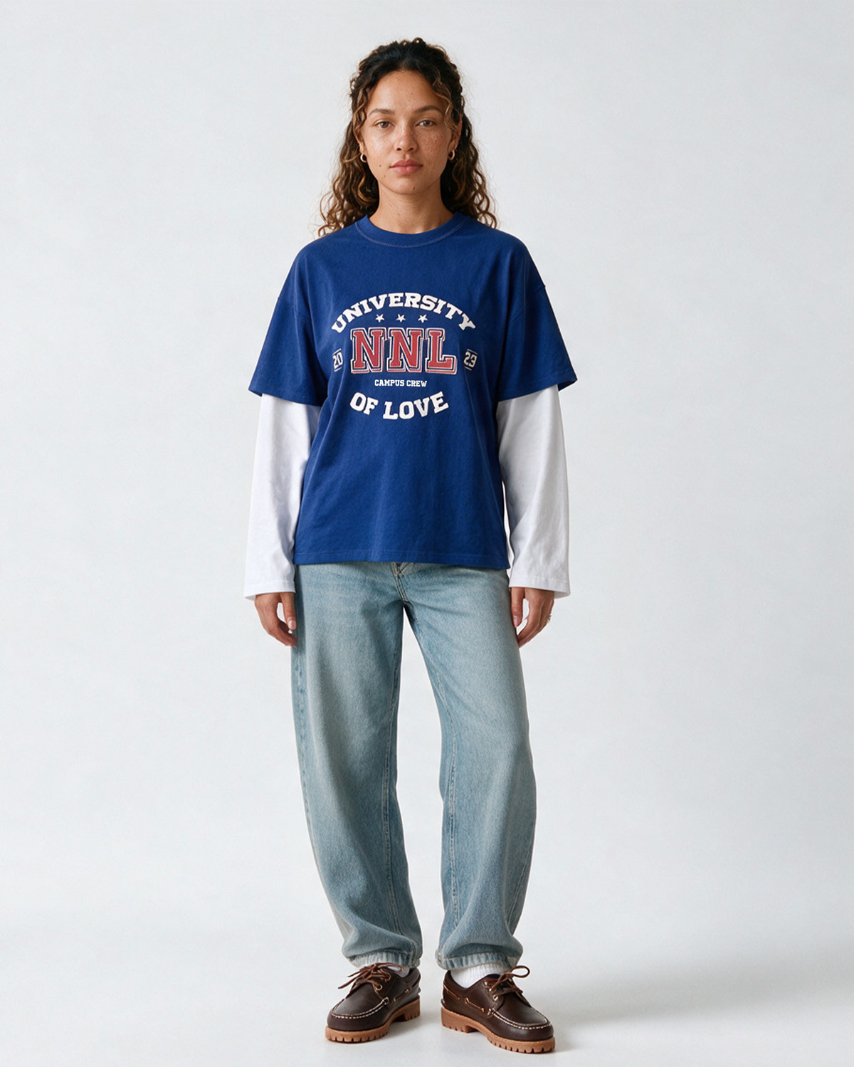 CAMPUS LONGSLEEVE BLUE