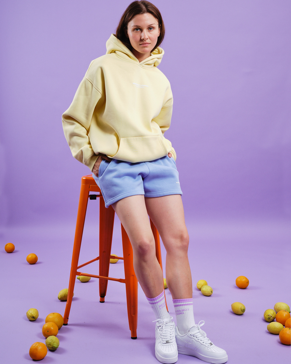 MADE TO LOVE HOODIE BUZZING YELLOW