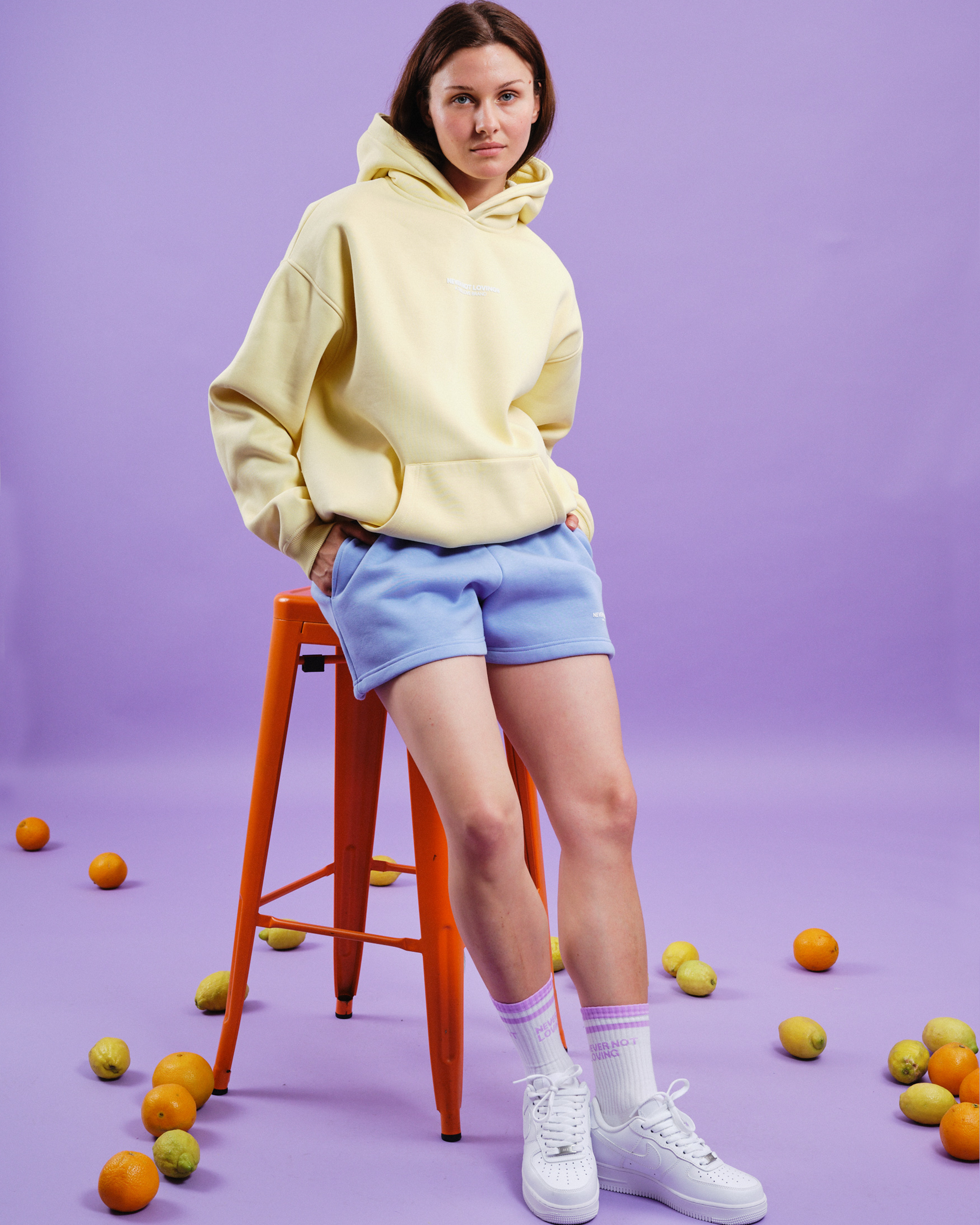 MADE TO LOVE HOODIE BUZZING YELLOW
