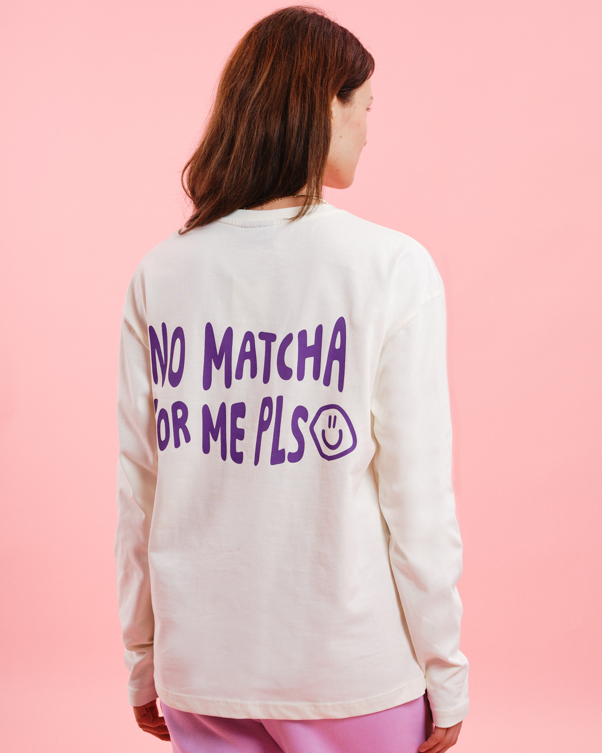 NO MATCHA  LONGSLEEVE OFF WHITE