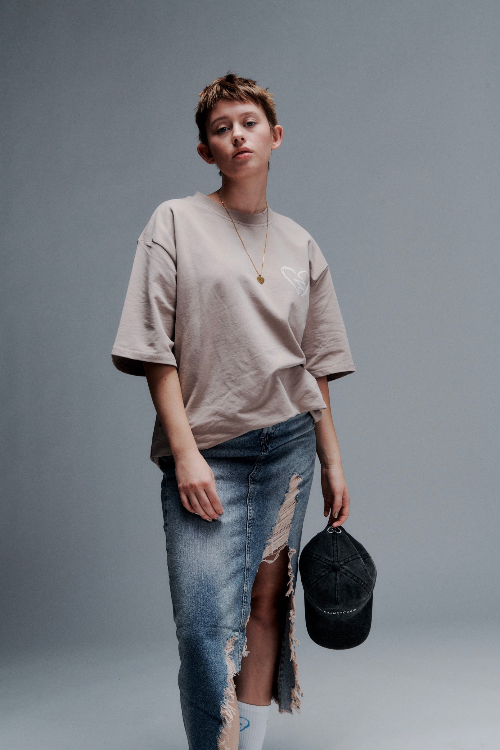 HERZINFUCKED Kette (goldfarben)