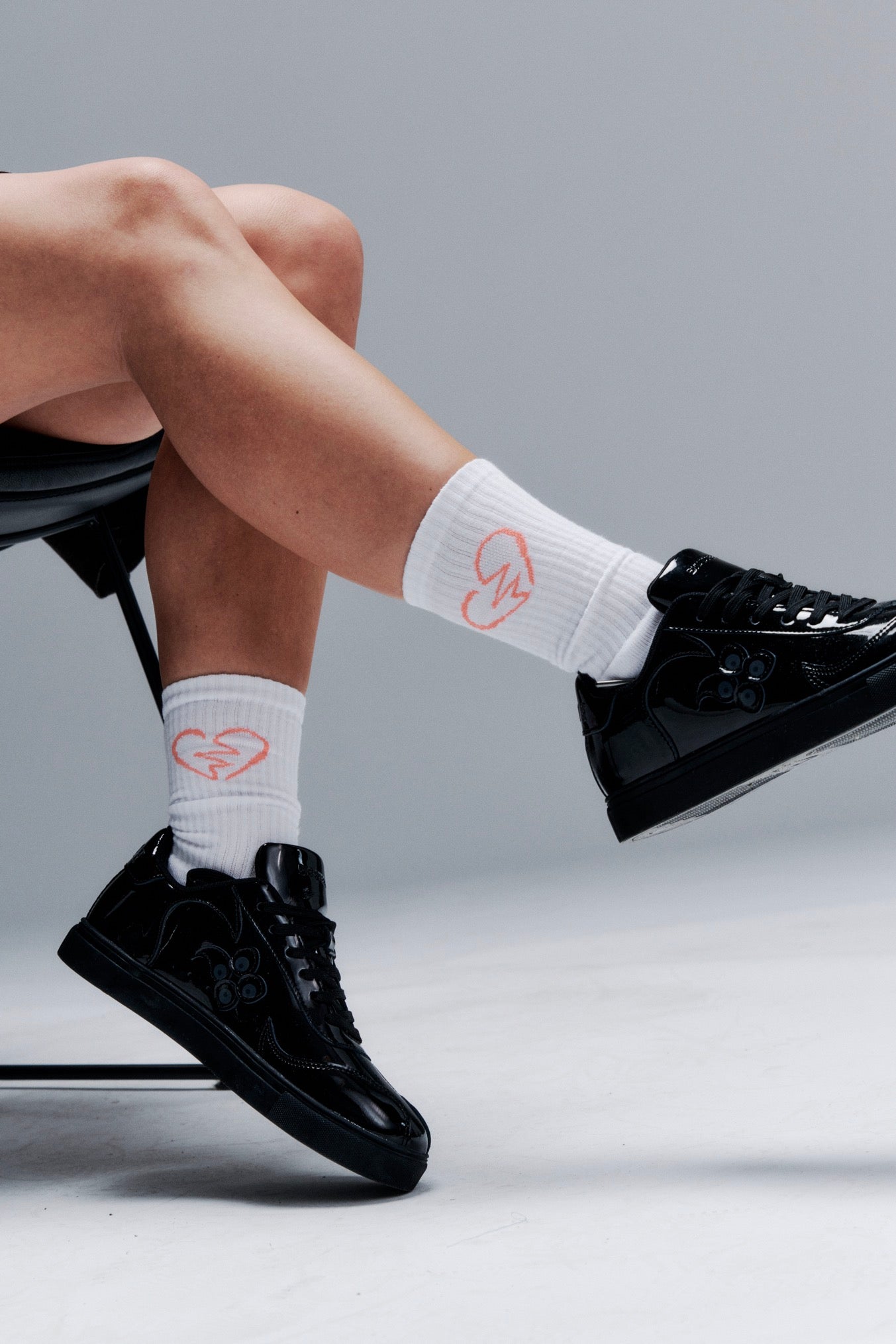 HERZINFUCKED Socken Red