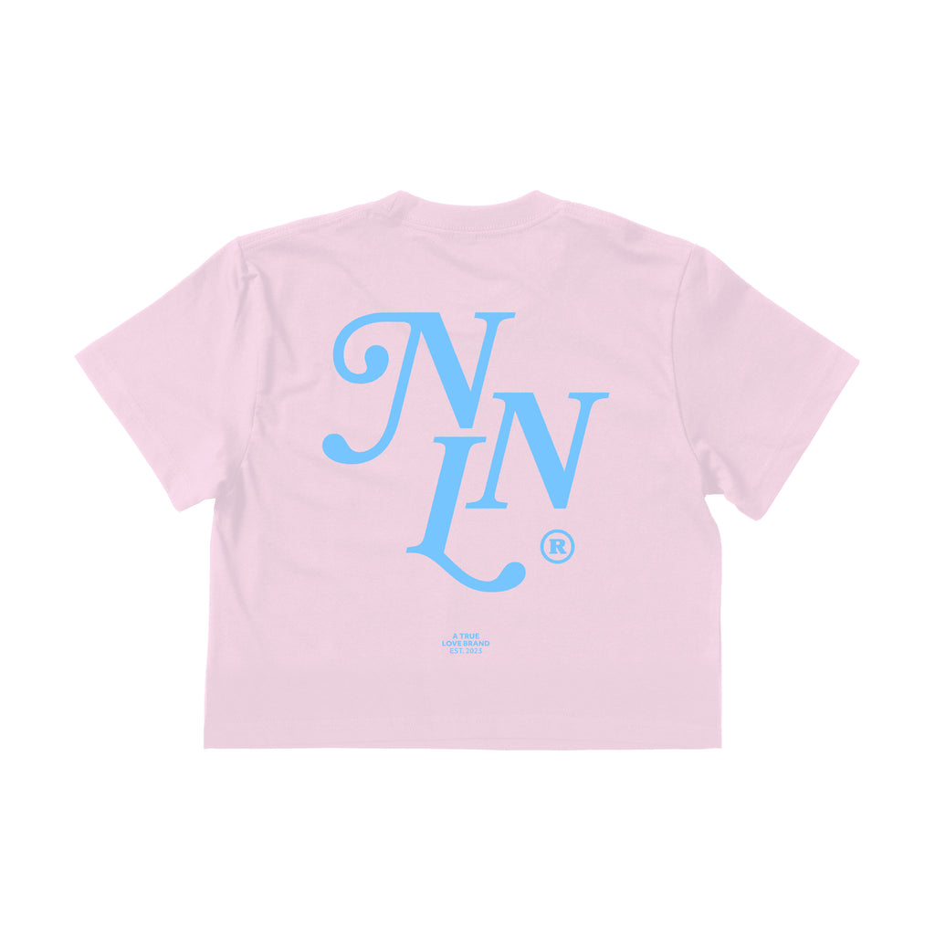 NNL Letter Crop Top Rose
