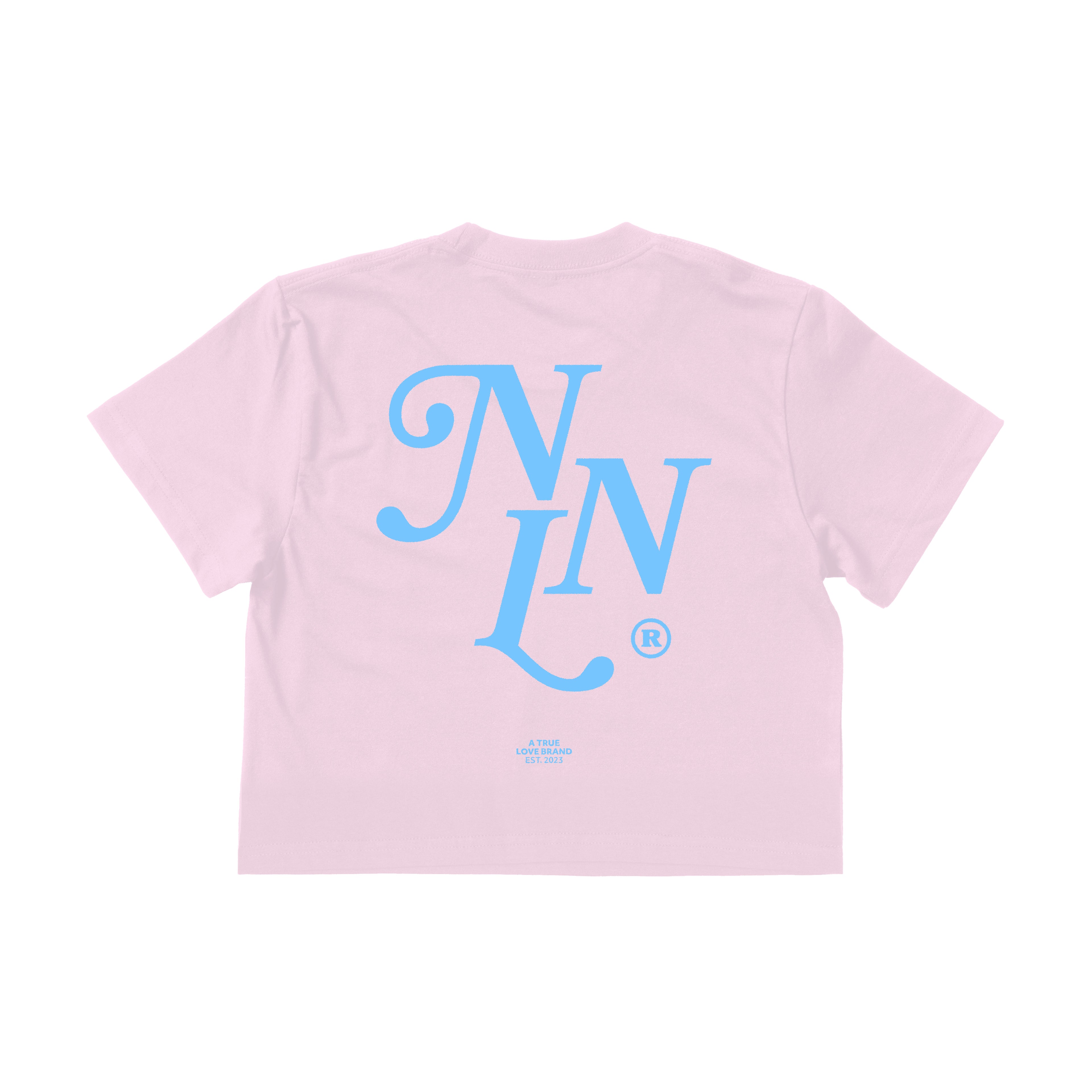 NNL Letter Crop Top Rose