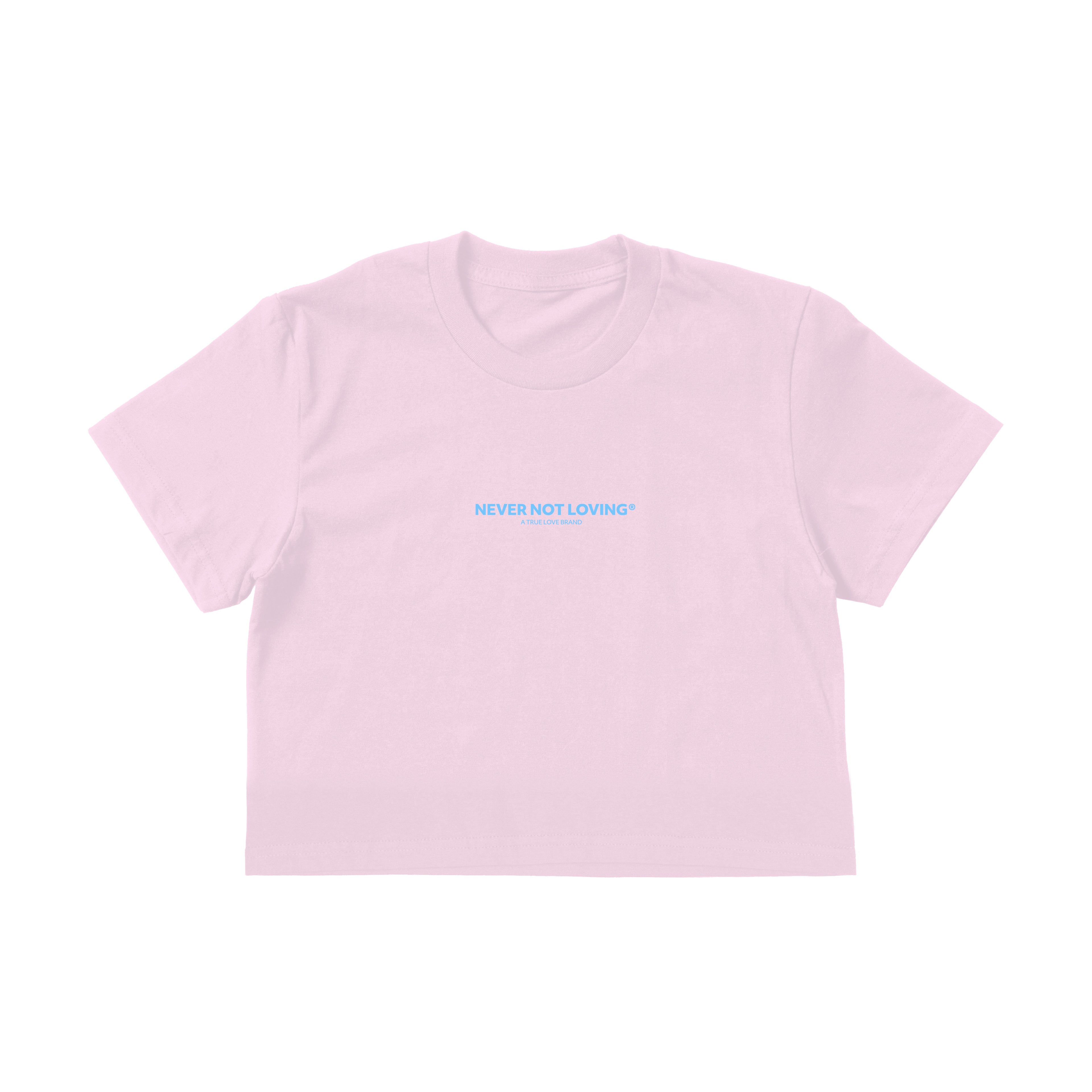 NNL Letter Crop Top Rose