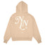 NNL Letter Hoodie Beige