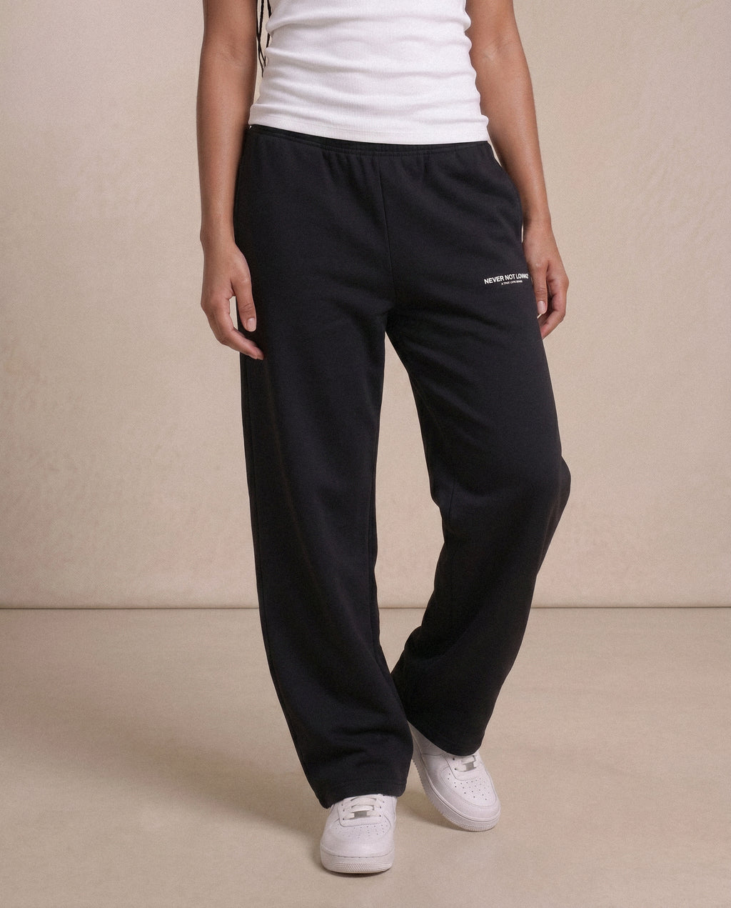 SWEAT PANTS BLACK