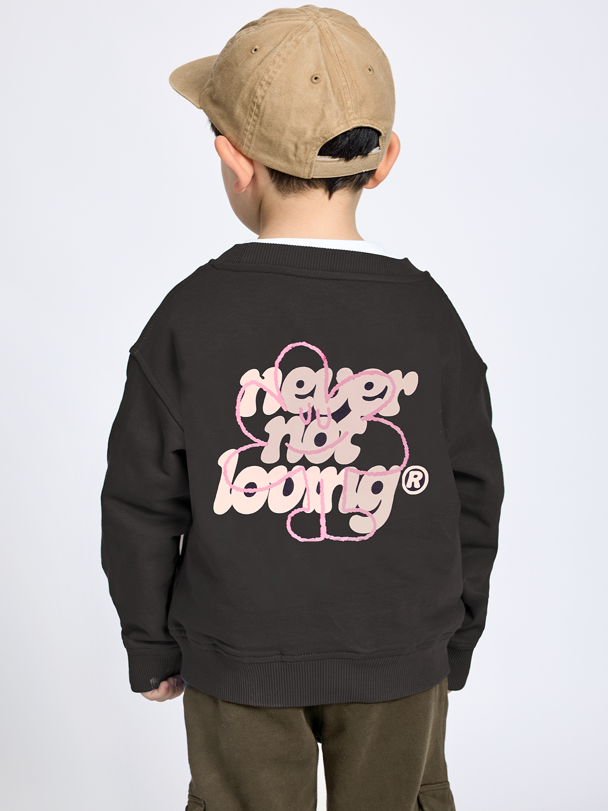 Kids Sweatshirt Dunkelgrau