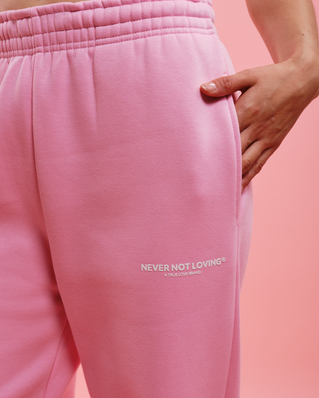 GLINT SWEAT PANTS PINK BLOSSOM