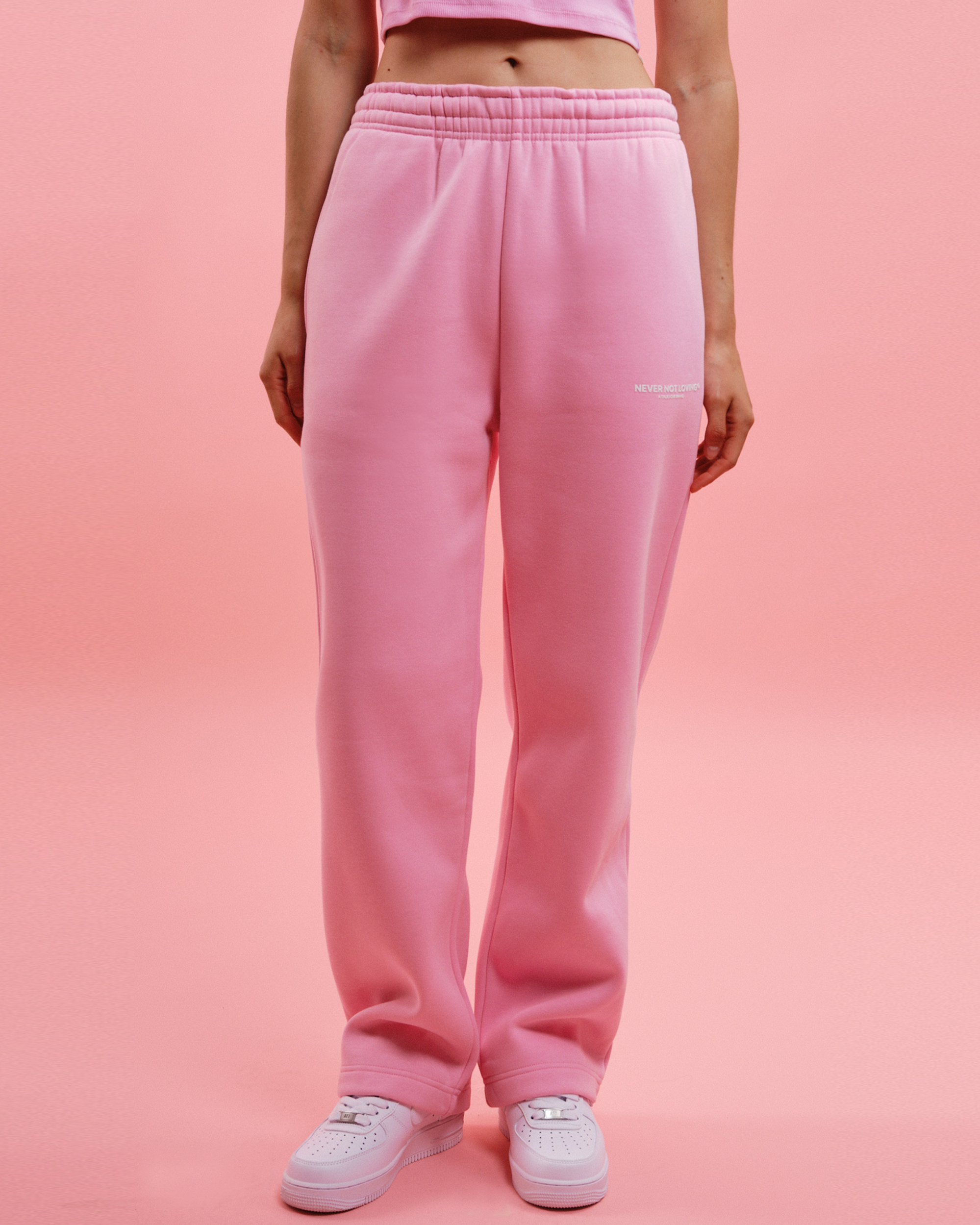 GLINT SWEAT PANTS PINK BLOSSOM