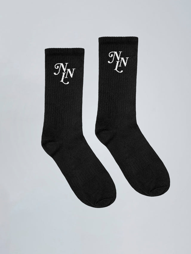 Socks NNL Logo Black II