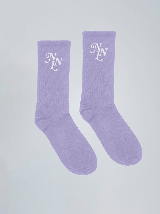 Socks NNL Logo Purple