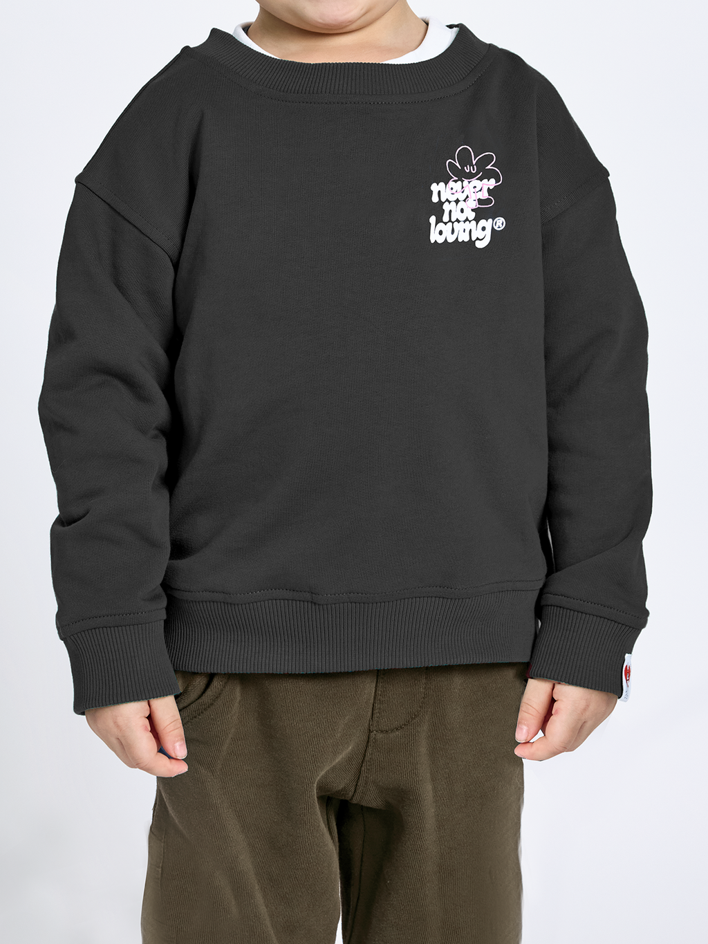 Kids Sweatshirt Dunkelgrau