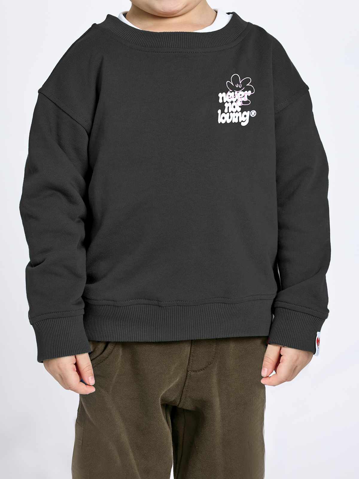 Kids Sweatshirt Dunkelgrau