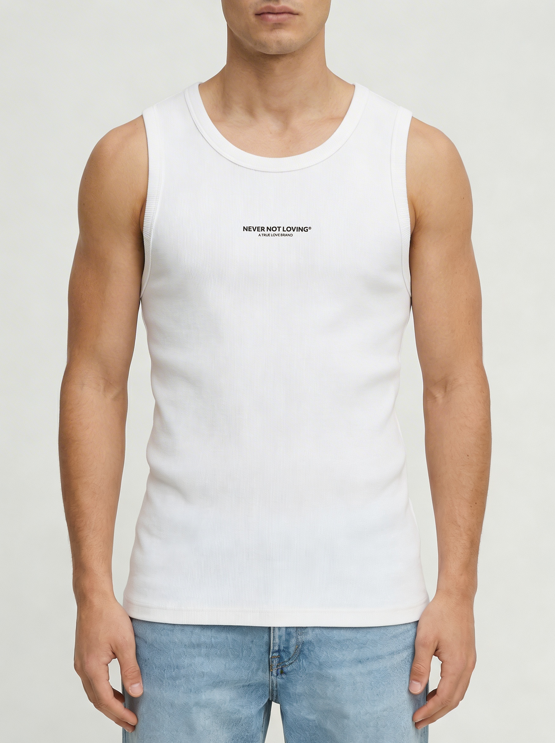 MEN'S TANK TOP WHITE
