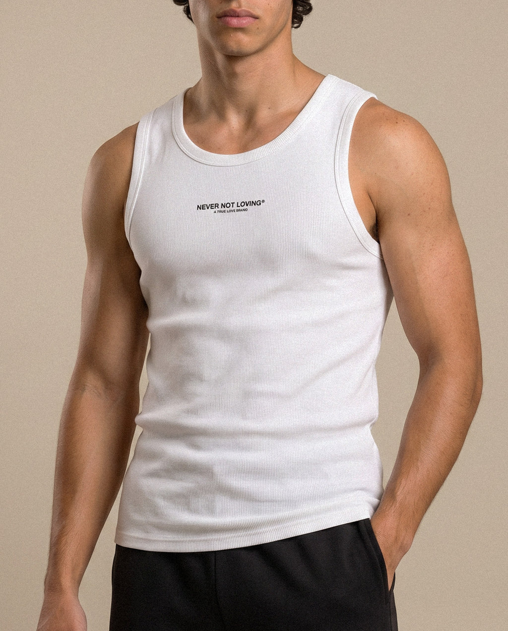 MEN'S TANK TOP WHITE