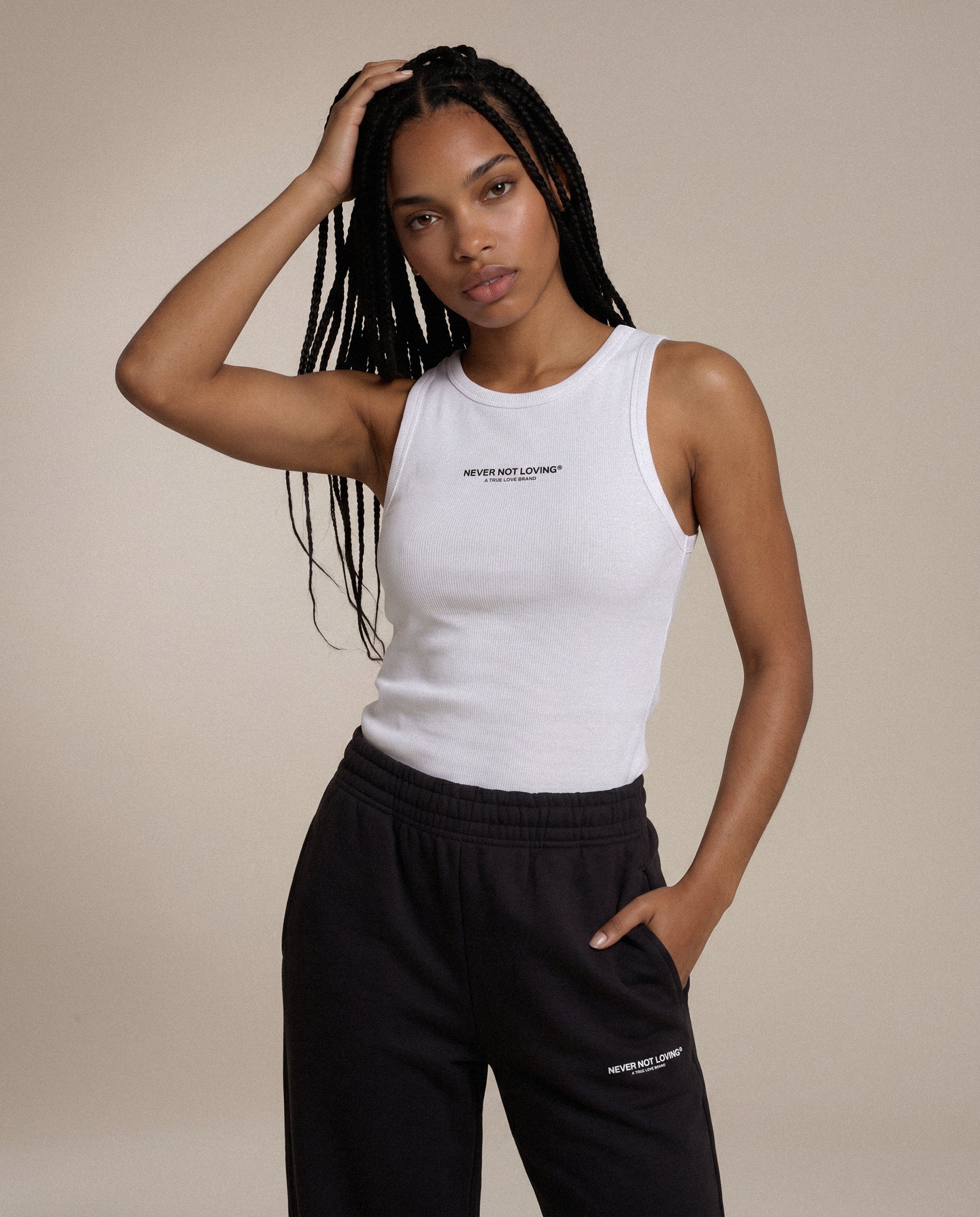 WOMEN'S TANK TOP WHITE
