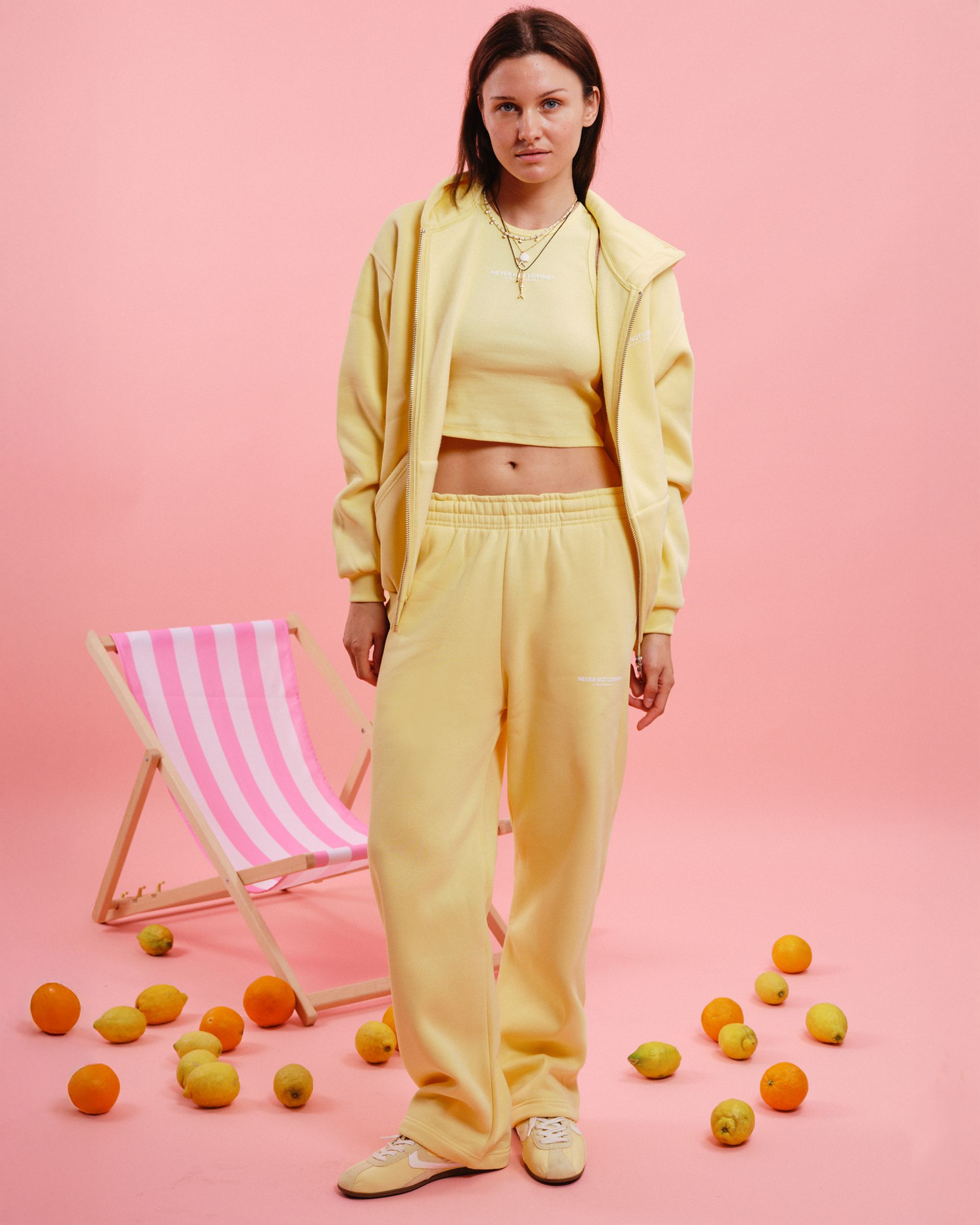 GLINT SWEAT PANTS BUZZING YELLOW